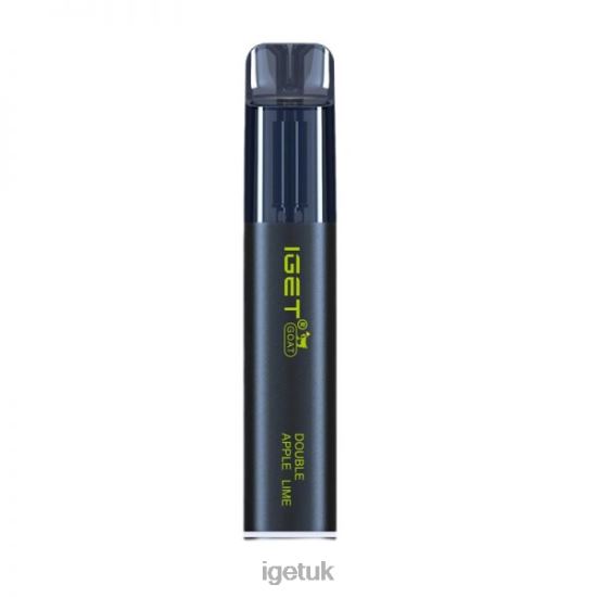 IGET Online Nicotine Free Goat 5000 Puffs Double Apple Lime R4J2L367