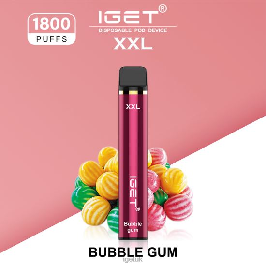 Online IGET Vapes XXL Bubble Gum R4J2L48