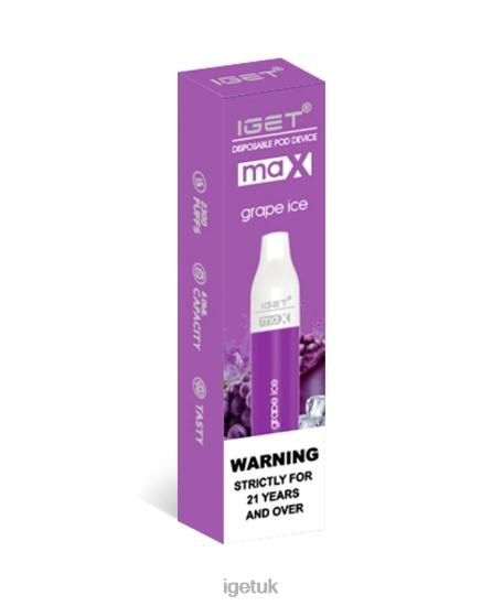 IGET Bar UK Max Grape Ice R4J2L82
