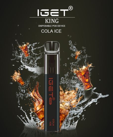 IGET Online KING - 2600 PUFFS Cola Ice R4J2L451