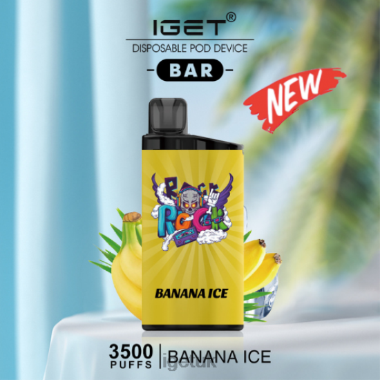 IGET Wholesale BAR - 3500 PUFFS Banana Ice R4J2L469