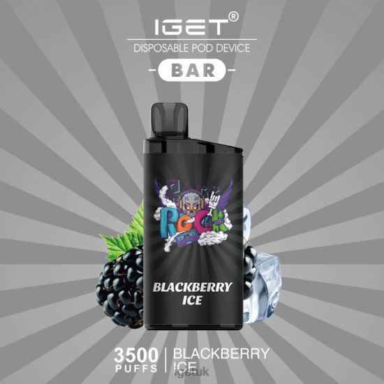 IGET Shop BAR - 3500 PUFFS Blackberry Ice R4J2L540