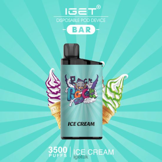 IGET Sale BAR - 3500 PUFFS Ice Cream R4J2L454