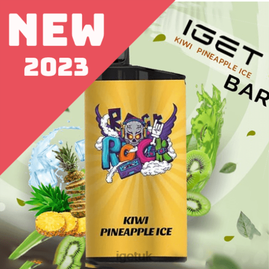 IGET Online BAR - 3500 PUFFS Kiwi Pineapple Ice R4J2L571