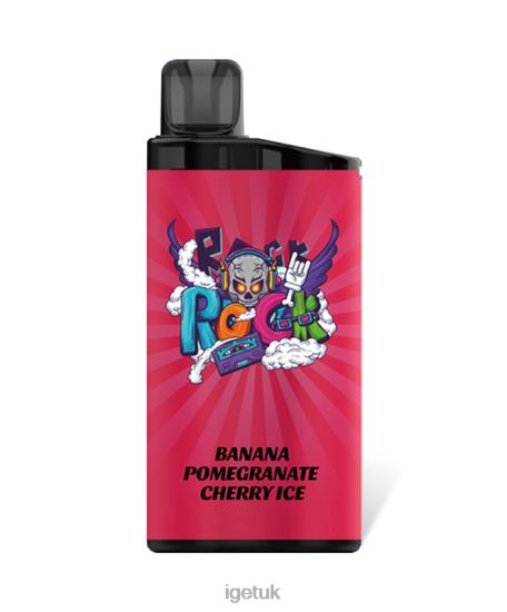 Online IGET Vapes Bar Banana Pomegranate Cherry Ice R4J2L148