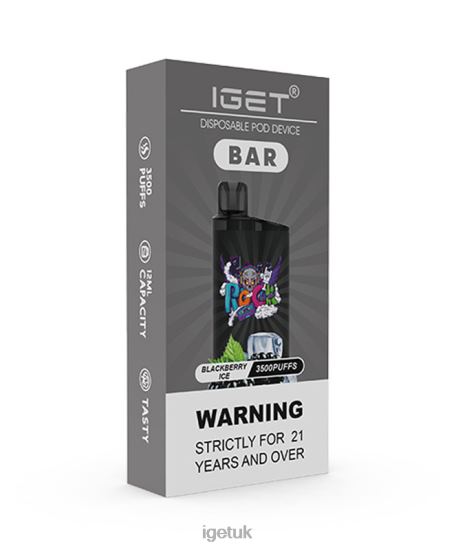 IGET Vape Discount Bar Blackberry Ice R4J2L149