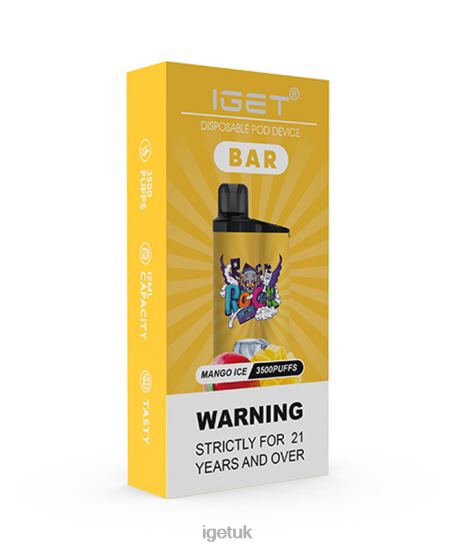 IGET Vape UK Bar Mango Ice R4J2L163