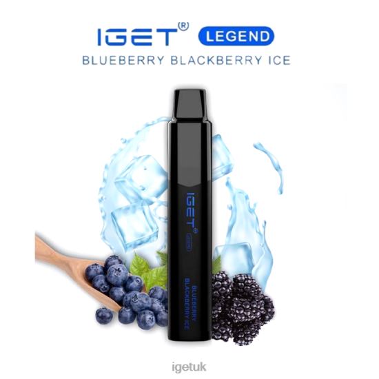 IGET Sale LEGEND - 4000 PUFFS Blueberry Blackberry Ice R4J2L644