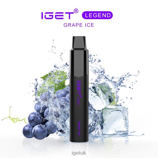 IGET Online LEGEND - 4000 PUFFS Grape Ice R4J2L511