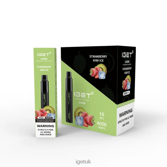 IGET Online Legend 4000 Puffs Strawberry Kiwi Ice R4J2L337