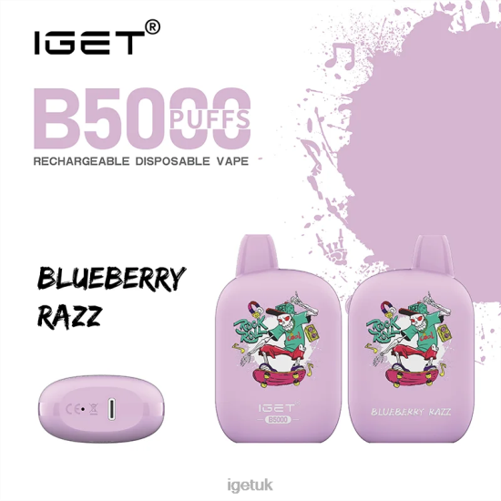 IGET Sale B5000 Blueberry Razz R4J2L310