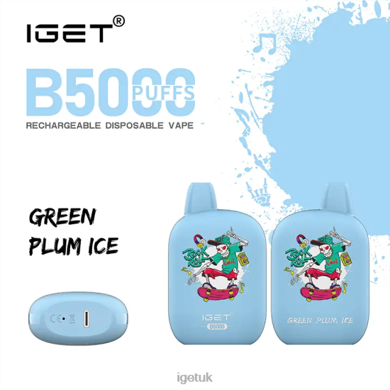 IGET UK B5000 Green Plum Ice R4J2L311