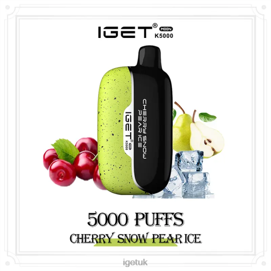IGET Wholesale Moon 5000 Puffs Cherry Snow Pear Ice R4J2L215