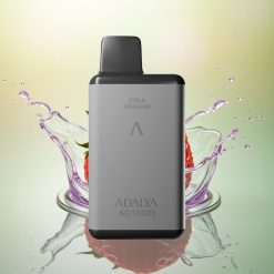 Adalya AD 10000 Strawberry Splash Space Gray 650mAh