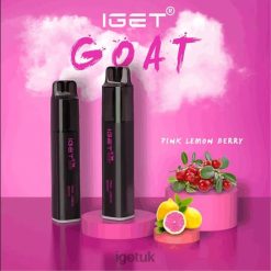 IGET Bar UK GOAT - 5000 PUFFS Pink Lemon Berry R4J2L566