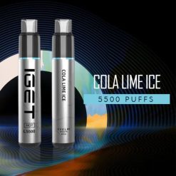 IGET Online HOT - 5500 PUFFS Cola Lime Ice R4J2L521