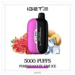 IGET Online Moon 5000 Puffs Pomegranate Kiwi Ice R4J2L227