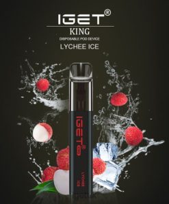 IGET Shop KING - 2600 PUFFS Lychee Ice R4J2L490