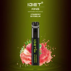 IGET Shop KING - 2600 PUFFS Strawberry Watermelon R4J2L610