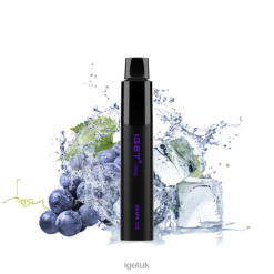 IGET UK Legend 4000 Puffs Grape Ice R4J2L331