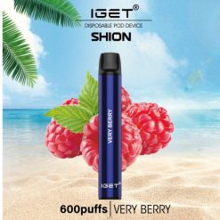IGET Vape Discount 3 x Shion Very Berry R4J2L29