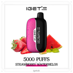 IGET Vape Discount Moon 5000 Puffs Strawberry Watermelon R4J2L219
