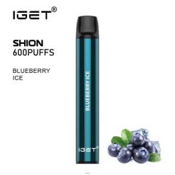 IGET Vape London 3 x Shion Blueberry Ice R4J2L4