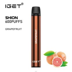 IGET Vape London 3 x Shion Grapefruit R4J2L14