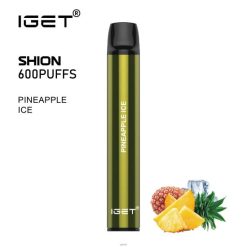 IGET Vape London 3 x Shion Pineapple Ice R4J2L24