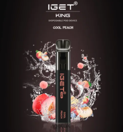 IGET Vape London KING - 2600 PUFFS Cool Peach R4J2L498