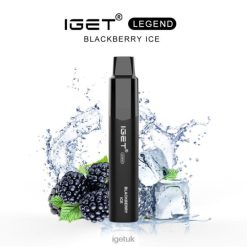 IGET Vape London LEGEND - 4000 PUFFS Blackberry Ice R4J2L568