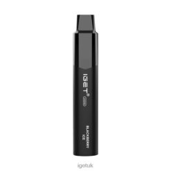 IGET Vape UK Nicotine Free Legend 4000 Puffs Blackberry Ice R4J2L397