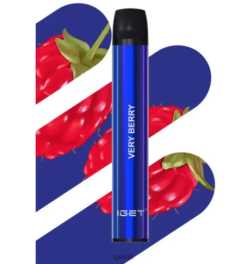 IGET Vape UK SHION - 600 PUFFS Very Berry R4J2L497