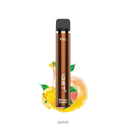 IGET Vape UK XXL 1800 Puffs Mango Guava R4J2L353