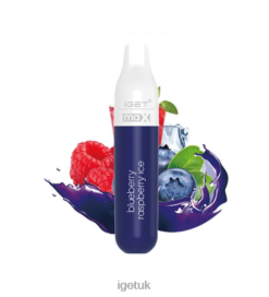 IGET Wholesale MAX - 2300 PUFFS Blueberry Raspberry Ice R4J2L619
