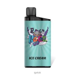 IGET Wholesale Nicotine Free Bar 3500 Puffs Ice Cream R4J2L388