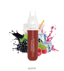 Online IGET Vapes MAX - 2300 PUFFS Blackberry Raspberry Ice R4J2L632