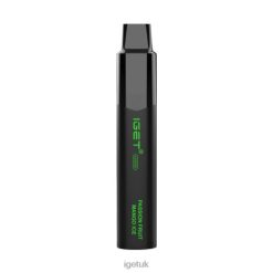 Online IGET Vapes Nicotine Free Legend 4000 Puffs Passion Fruit Mango Ice R4J2L402