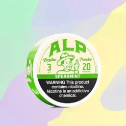ALP Nicotine Pouches Spearmint Tobacco-Free Minimal Drip