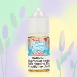 Cloud Nurdz Salts - Iced Peach Dragonfruit 30mL 50mg