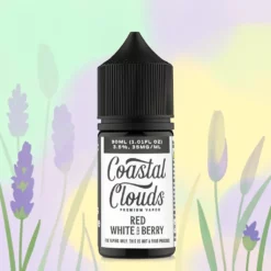 Coastal Clouds Salt Red White and Berry 30mL 50mg