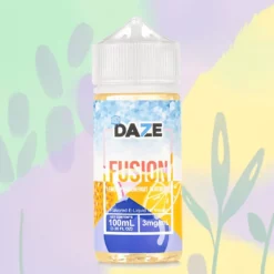 Daze Fusion - Lemon Passionfruit Blueberry Iced 70VG Syn Nic