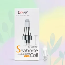 Lookah Seahorse Ceramic & Quartz 510 Coils
