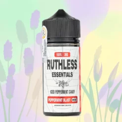 Ruthless Essentials Peppermint Blast on Ice 100mL 3/6mg Nic