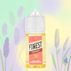 The Finest Salt Strawberry Banana Custard 50VG/50PG 30mL