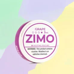 Zimo Nicotine Pouches Grape Semi-Dry Tobacco-Free