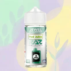 Pod Juice X Raz - Jewel Spearmint 100mL 70VG/30PG 0/3/6mg