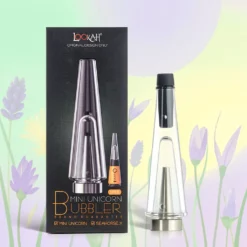 Lookah Unicorn Mini Magnetic Glass Bubbler