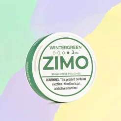 Zimo Nicotine Pouches Wintergreen Tobacco-Free 20 Pouches