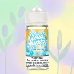 Cloud Nurdz Iced Blue Raspberry Lemon 100mL 0/3/6mg